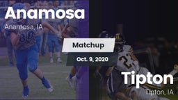 Matchup: Anamosa  vs. Tipton  2020