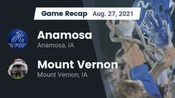 Recap: Anamosa  vs. Mount Vernon  2021