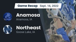 Recap: Anamosa  vs. Northeast  2022