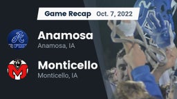 Recap: Anamosa  vs. Monticello  2022