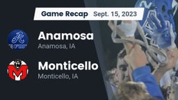 Recap: Anamosa  vs. Monticello  2023