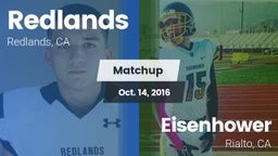 Matchup: Redlands vs. Eisenhower  2016