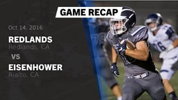 Recap: Redlands  vs. Eisenhower  2016