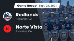 Recap: Redlands  vs. Norte Vista  2021