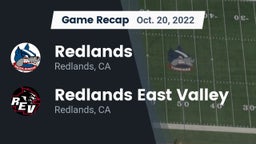 Recap: Redlands  vs. Redlands East Valley  2022