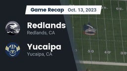 Recap: Redlands  vs. Yucaipa  2023