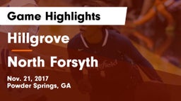 Hillgrove  vs North Forsyth  Game Highlights - Nov. 21, 2017