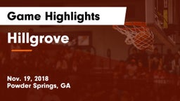 Hillgrove  Game Highlights - Nov. 19, 2018