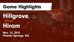 Hillgrove  vs Hiram  Game Highlights - Nov. 12, 2019