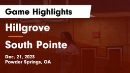 Hillgrove  vs South Pointe  Game Highlights - Dec. 21, 2023