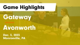 Gateway  vs Avonworth  Game Highlights - Dec. 3, 2023