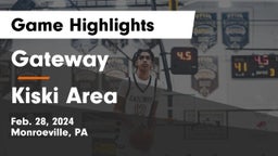 Gateway  vs Kiski Area  Game Highlights - Feb. 28, 2024