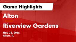 Alton  vs Riverview Gardens  Game Highlights - Nov 23, 2016