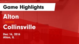 Alton  vs Collinsville  Game Highlights - Dec 16, 2016