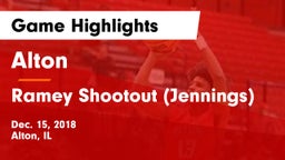 Alton  vs Ramey Shootout (Jennings) Game Highlights - Dec. 15, 2018