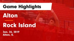 Alton  vs Rock Island  Game Highlights - Jan. 26, 2019