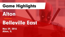 Alton  vs Belleville East  Game Highlights - Nov 29, 2016