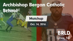 Matchup: Fremont Bergan vs. BRLD 2016