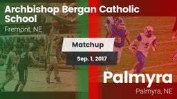 Matchup: Fremont Bergan vs. Palmyra  2017