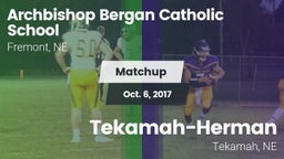 Matchup: Fremont Bergan vs. Tekamah-Herman  2017