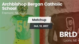 Matchup: Fremont Bergan vs. BRLD 2017