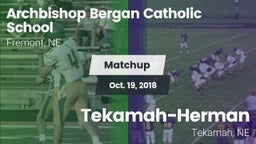 Matchup: Fremont Bergan vs. Tekamah-Herman  2018