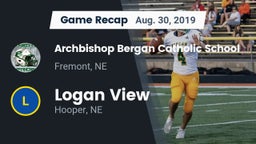 Recap: Archbishop Bergan Catholic School vs. Logan View  2019