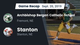 Recap: Archbishop Bergan Catholic School vs. Stanton  2019
