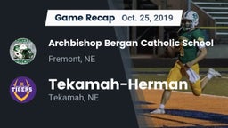 Recap: Archbishop Bergan Catholic School vs. Tekamah-Herman  2019