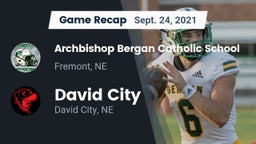 Recap: Archbishop Bergan Catholic School vs. David City  2021