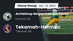 Recap: Archbishop Bergan Catholic School vs. Tekamah-Herman  2023