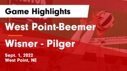 West Point-Beemer  vs Wisner - Pilger  Game Highlights - Sept. 1, 2022