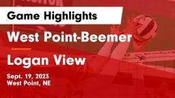 West Point-Beemer  vs Logan View  Game Highlights - Sept. 19, 2023