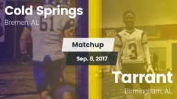 Matchup: Cold Springs vs. Tarrant  2017