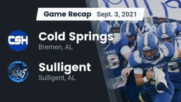 Recap: Cold Springs  vs. Sulligent  2021