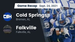 Recap: Cold Springs  vs. Falkville  2021