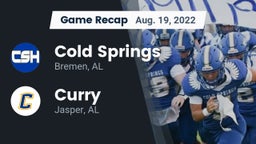 Recap: Cold Springs  vs. Curry  2022
