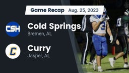 Recap: Cold Springs  vs. Curry  2023