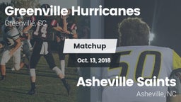 Matchup: Greenville vs. Asheville Saints 2018