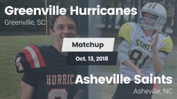 Matchup: Greenville vs. Asheville Saints 2018