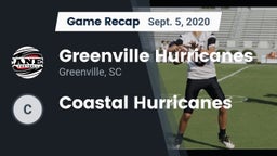 Recap: Greenville Hurricanes vs. Coastal Hurricanes 2020