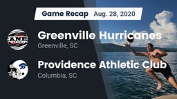 Recap: Greenville Hurricanes vs. Providence Athletic Club 2020