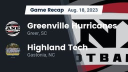 Recap: Greenville Hurricanes vs. Highland Tech  2023