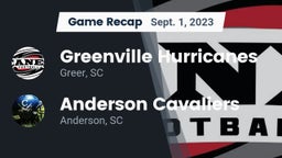 Recap: Greenville Hurricanes vs. Anderson Cavaliers  2023