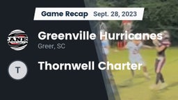 Recap: Greenville Hurricanes vs. Thornwell Charter 2023