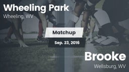 Matchup: Wheeling Park vs. Brooke  2016