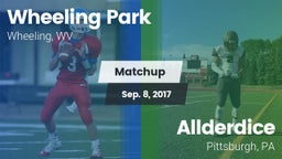 Matchup: Wheeling Park vs. Allderdice  2017