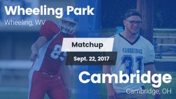 Matchup: Wheeling Park vs. Cambridge  2017