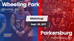 Matchup: Wheeling Park vs. Parkersburg  2017