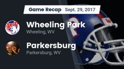 Recap: Wheeling Park vs. Parkersburg  2017